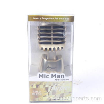 Personalised Microphone Car Air Fragrance Custom Hip Hop